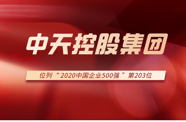 918博天堂集团列2020中国企业500强第203位！